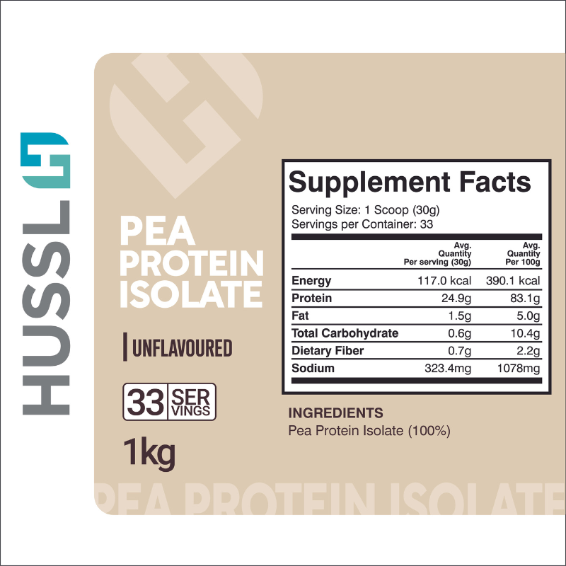 Pea Protein Isolate 1kg